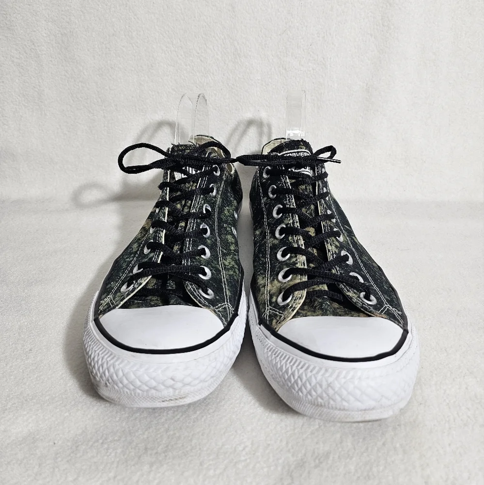 Custom Upcycled Tie Dyed Converse Low Rise Sneakers